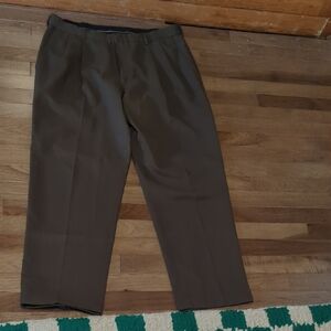 Brown Haggar Dress Pants